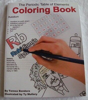 Le Tableau P Riodique Des L Ments Coloring Book By Teresa Bondora