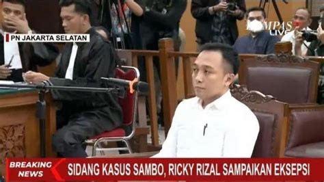 FAKTA BARU Ricky Rizal Akui Sambo Perintahkan Bharada E Tembak