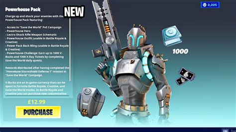 New Stw Powerhouse Pack Powerhouse Skin Power Pack Back Bling V