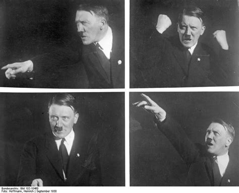 Hitler Archive Hitler Rehearsing His Public Speeches In Front Of