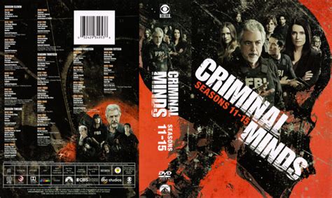 Criminal Minds (Season 11 - 15) R1 DVD Cover - DVDcover.Com