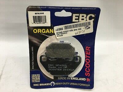 Ebc Brakes Sfa Series Organic Scooter Brake Pads Sfa Ebay