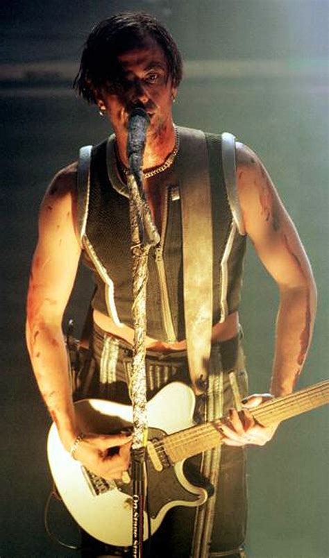 Paul Landers Rocking Out On Stage During The Sehnsucht Tour