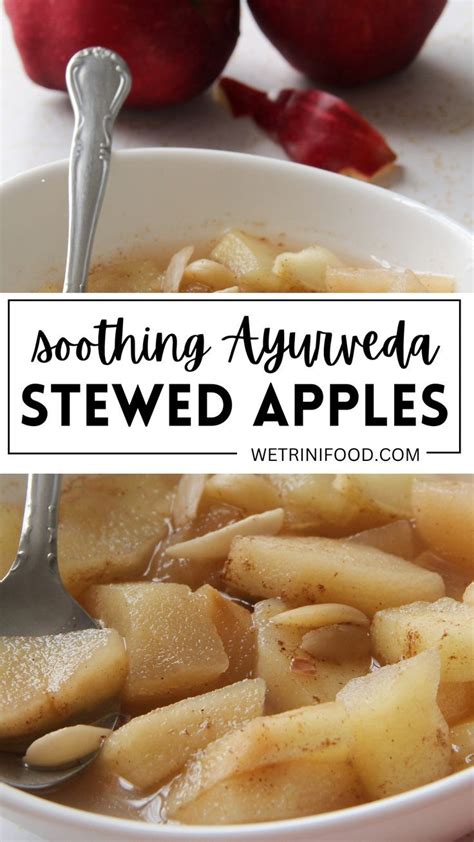 Simple Stewed Apples Ayurveda Recipe