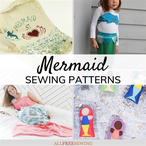 15 Magical Mermaid Sewing Patterns Free