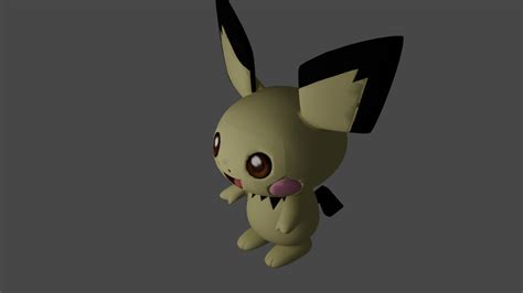 Pichu Pose Ready By Teedler On Deviantart