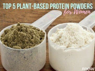 Top 5 Plant-Based Protein Powders for Women | Best Organic Protein Powder | Avocadu