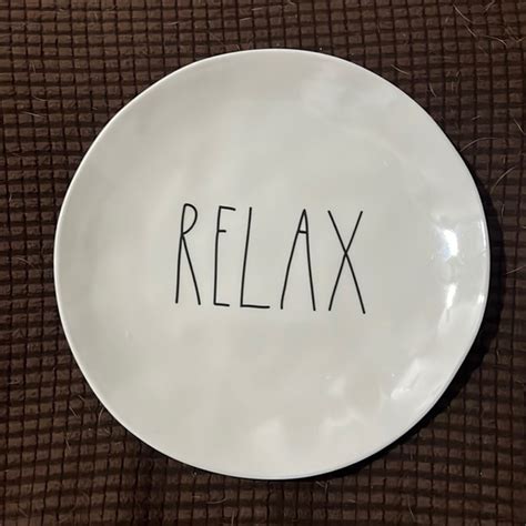 Rae Dunn Kitchen Rae Dunn Relax Plate Poshmark