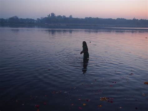 17Mathura マトゥラーヤムナー川ヴィッシュラムガード ② Yamuna River Vishram Ghat いで