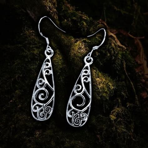 Boucles D Oreilles Noeuds Celtiques