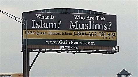 Islam Billboard Producing Excellent Response Gainpeace Chicago