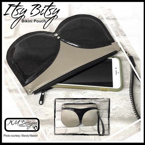 Itsy Bitsy Bikini Pouch KMDesigns Pattern Co