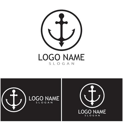 Premium Vector Anchor Logo Template Vector Symbol Design