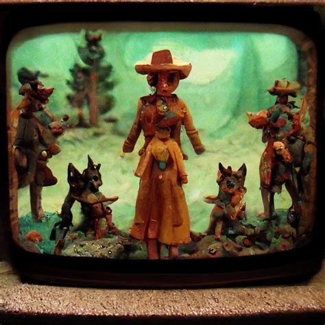 Bikini Cowboy Girl Claymation TV Show EMToast