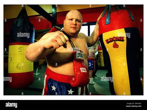 Super Heavyweight Butterbean Eric Esch Trains At The Kronk Gym In