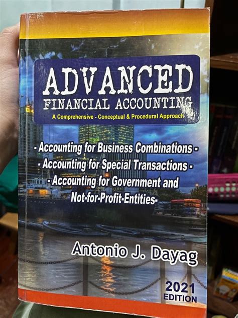 ADVANCED FINANCIAL ACCOUNTING 2021 BY ANTONIO DAYAG Hobbies Toys