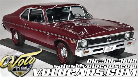 1969 Chevrolet Nova Ss L78 For Sale At Volo Auto Museum V19745 Youtube