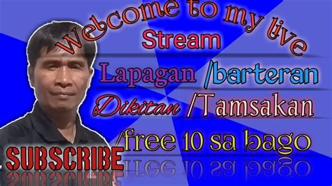 Alberto Torio Is Going Live Lapagan Barteran Dikitan Come And