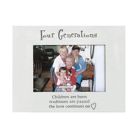 Generations Frame (Four & Five) | Generation pictures, Picture frames ...