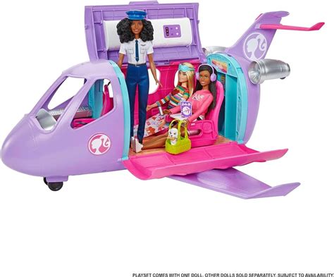 Barbie Dreamplane Airplane Playset With Puppy And Snack