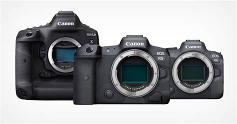 Canon Updates Firmware Across Camera Lines R5 R6 1DX III And More