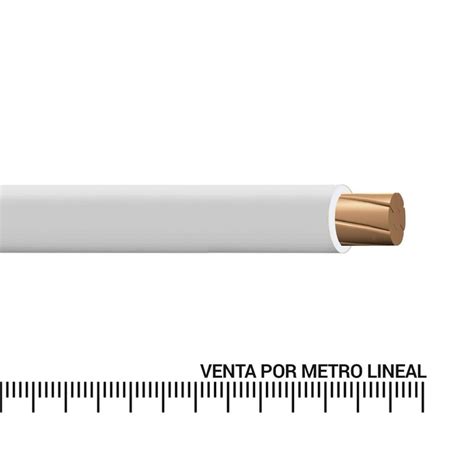 Cable Tw Plus V Awg Blanco Por Metro Lineal Sodimac