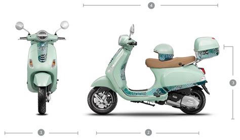 Vespa Model Vespa Batik Lx 125 I Get Special Edition Vespa Indonesia