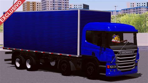 Skin Scania P Azul No Ba Qualificada Exclusivo Skins Games Truck