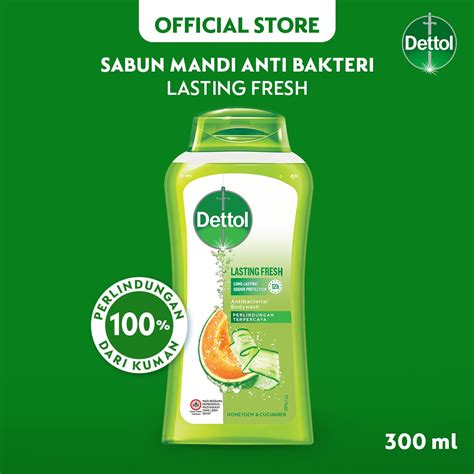 Jual Dettol Lasting Fresh Sabun Mandi Cair 300 Gr Shopee Indonesia