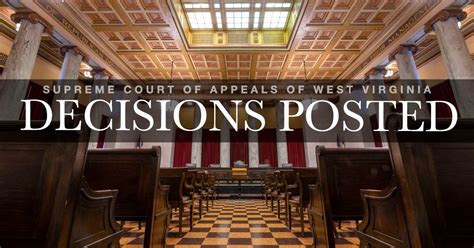 Latest News Sca Opinions 11323 West Virginia Judiciary