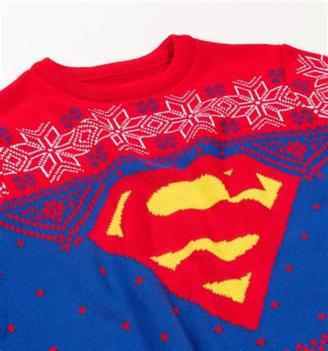 Superman Knitted Jumper