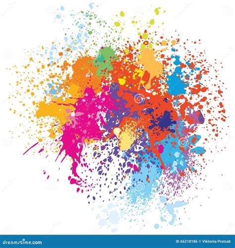 Colorful Splash Paint Stock Illustrations – 333,612 Colorful Splash ...