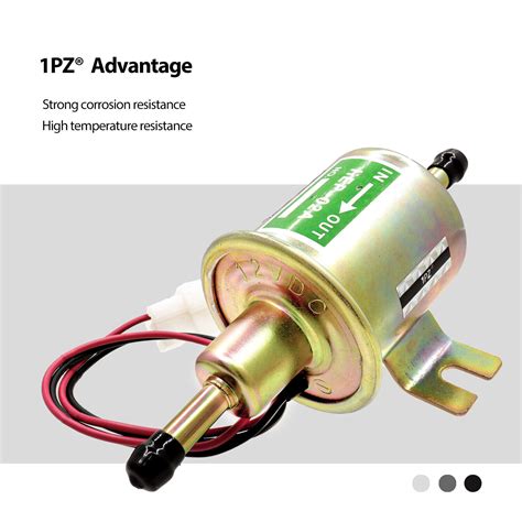 12v Universal 2 5 4psi Gas Diesel Inline Low Pressure Electric Fuel Pump Hep 02a 6040453821832