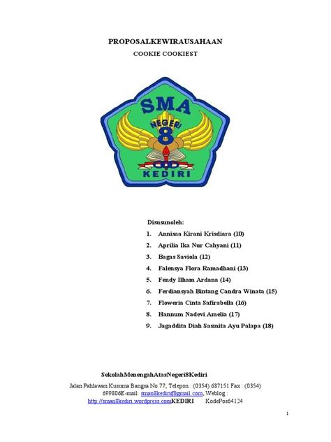 Proposal Kewirausahaan Pdf