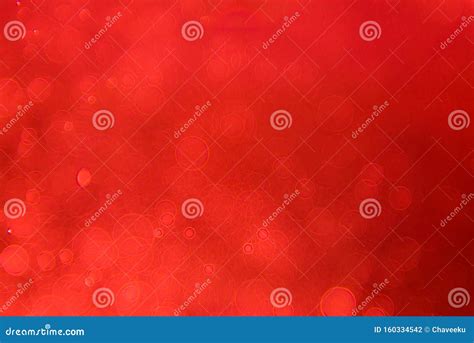 Abstract Sparkle Bokeh Light Effect With Red Background Abstract Bokeh