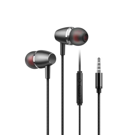 Wired Earbuds With Microphone And Volume Control In Ear Ergonomic Noise Lsolating Headphones