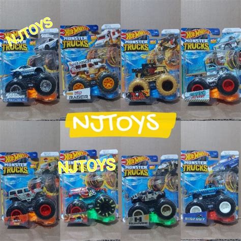 Jual Hot Wheels Monster Trucks Nissan Skyline R34 Fast And Furious Full Set 8pcs Shopee Indonesia