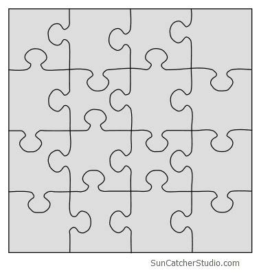 Diy Jigsaw Puzzles Free Patterns Stencils And Templates Artofit