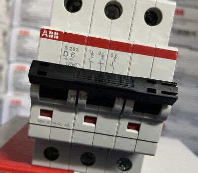 Circuit Breakers And Disconnectors On Twitter 1PCS Neu ABB S203 D6