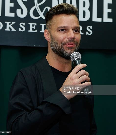 Singer Ricky Martin Attends The Santiago The Dreamer In Land Among