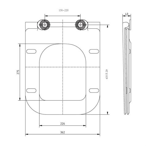 Luxury Square Toilet Seat Suppliers Manufacturers Factory