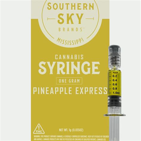 Southern Sky Brands Pineapple Express Syringe 1g 574 Thc 276