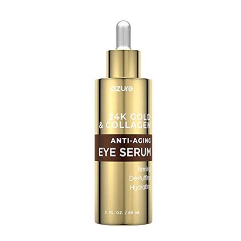 Azure 24k Gold And Collagen Anti Aging Eye Serum Firming De Puffing