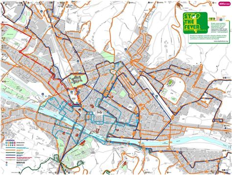 Firenze (Florence) bus map | www.mapsta.net | Study abroad florence ...