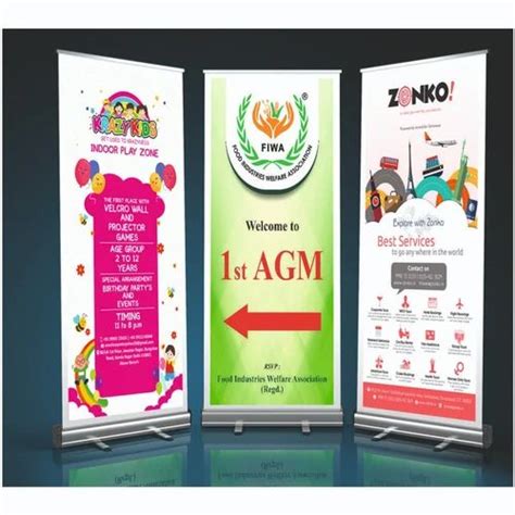 Roller Up Standee Printing At ₹ 1200piece In Indore Id 2849919220855