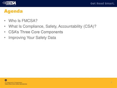 Csa Measuring And Improving Commercial Motor Vehicle Safety Ppt Download