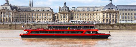 Croisière promenade balade en bateau à la découverte de Bordeaux