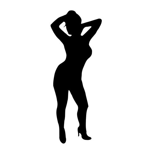 Female Body Silhouette Clipart Free Download On Clipartmag