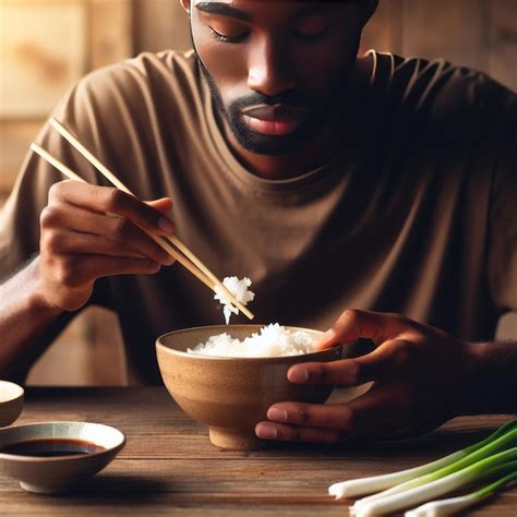 Premium Photo Person Eating Food On Restaurant