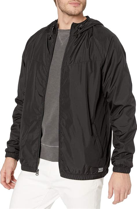 O NEILL Chaqueta Cortavientos Ligera Para Hombre Negro X Large